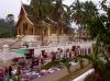night market and grand palace grounds Luang Prabang